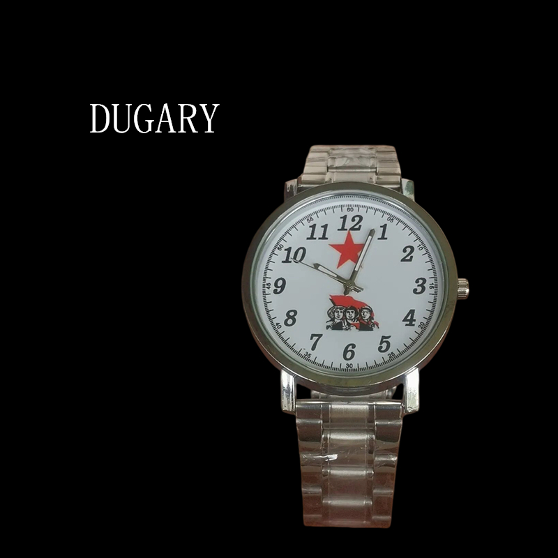 Vintage Digital Watch - DUGARY Jam Tangan Kuarsa Antik Tiongkok