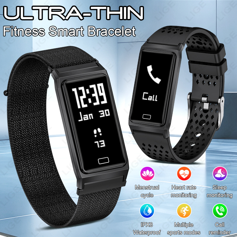 Smartwatch Slim Watches For Men - Jam Tangan Pintar Ultra-tipis 4.9Mm Baru