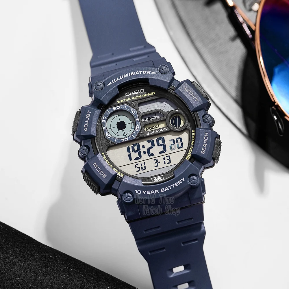 Casio Watches Smartwatch - Jam Tangan Digital Pria CASIO WS-1500H