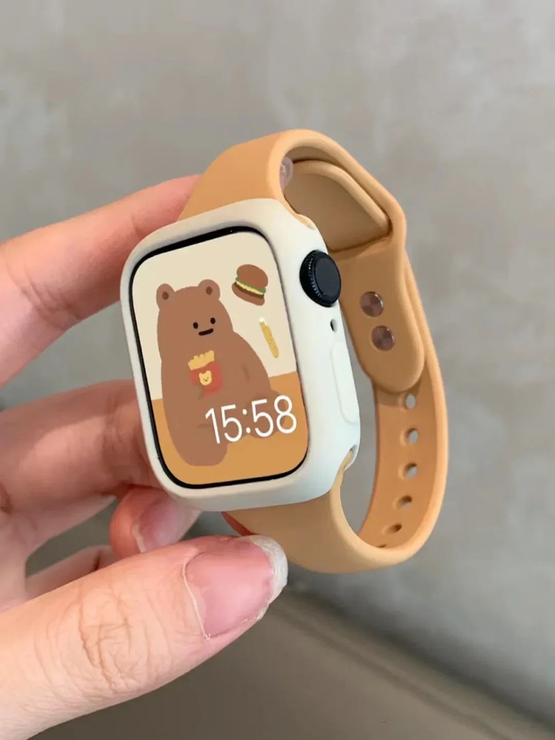 Smartwatch Slim Watches For Men - Tali silikon ramping untuk jam tangan