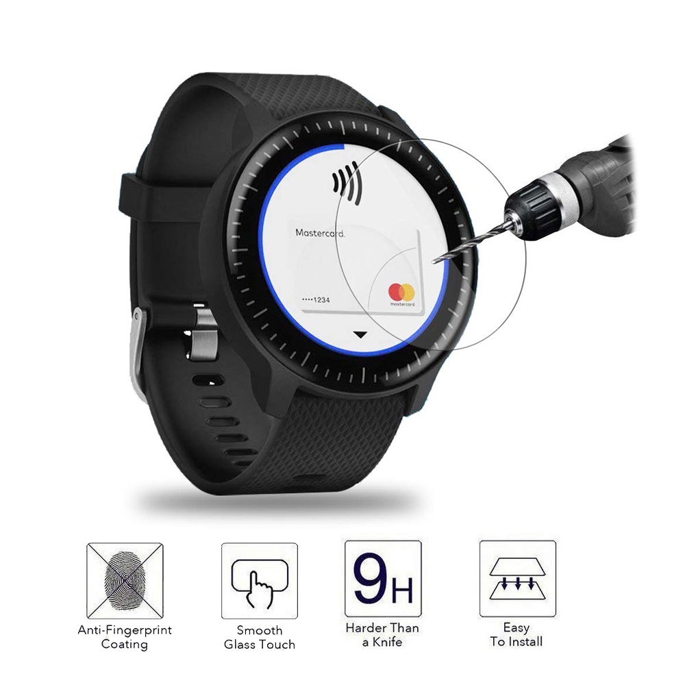 Casio Watches Smartwatch - Universal Round Tempered Film Pelindung Kaca