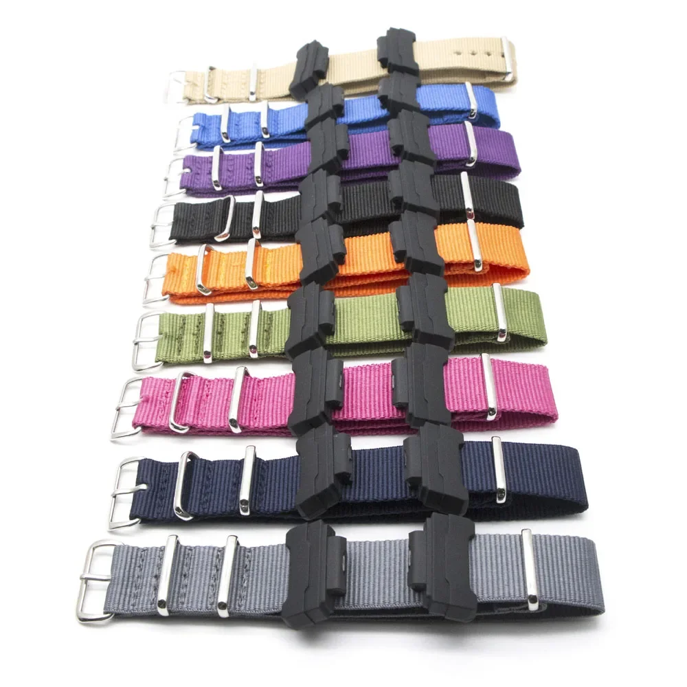 Casio Watches Smartwatch - Gelang jam bergaris UNTUK Casio G