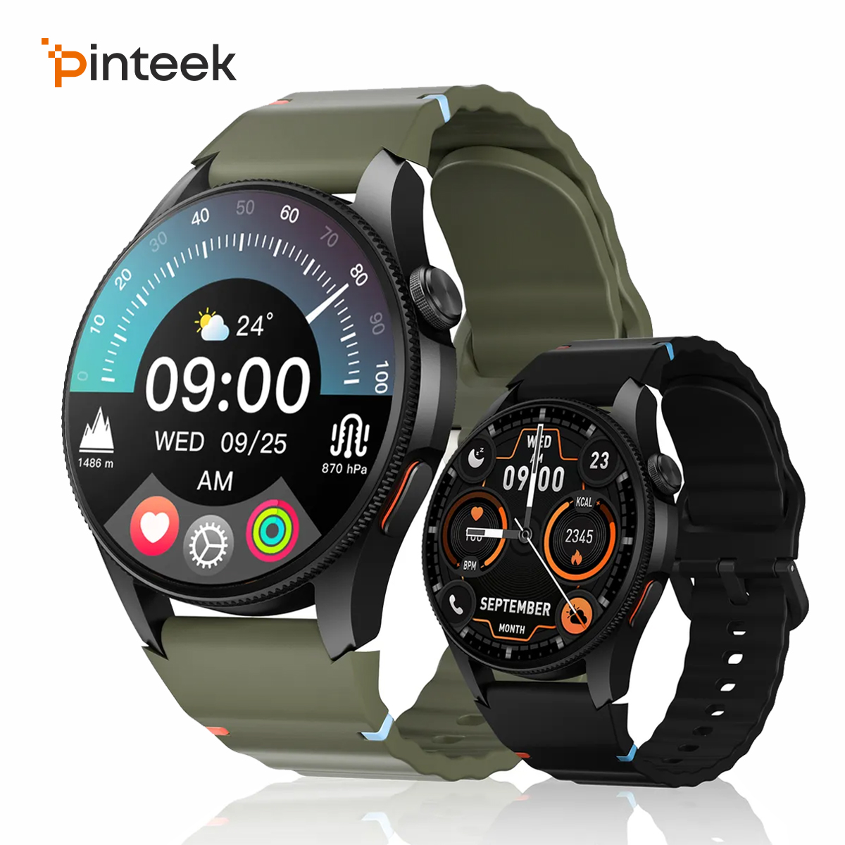 Smartwatch Health Watches - Jam Tangan Pintar Aurafit G12: Layar