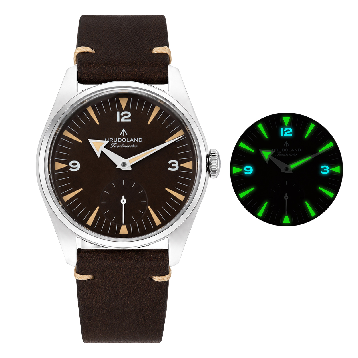 Vintage Digital Watch - HRUODLAND Jam Tangan Pria Vintage Field