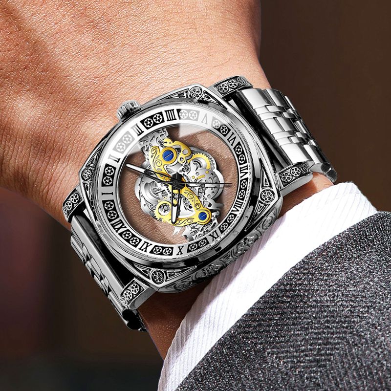 Jam Tangan Ukiran Vintage Baru - Vintage Digital Watch ulasan dan harga
