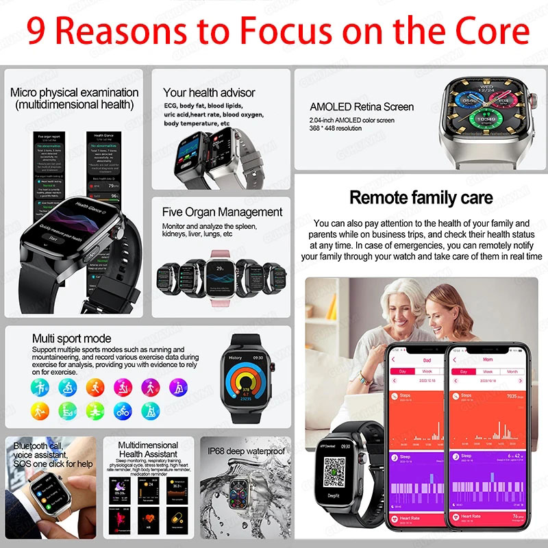 Jam Tangan Pintar Presisi Ting - Smartwatch New Watches 2025 ulasan dan harga