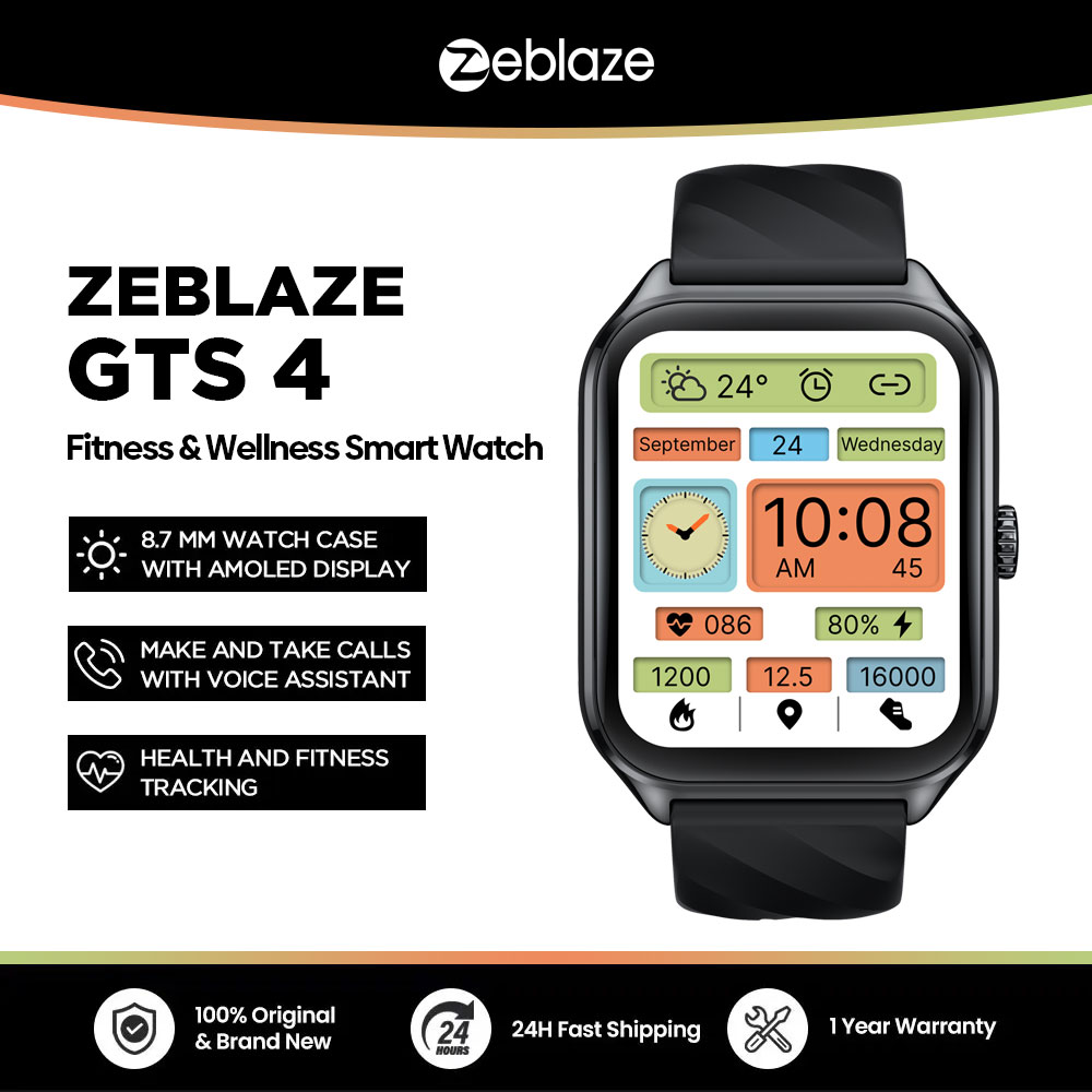 Zeblaze GTS 4 Baru dengan Pang - Smartwatch Health Watches ulasan dan harga