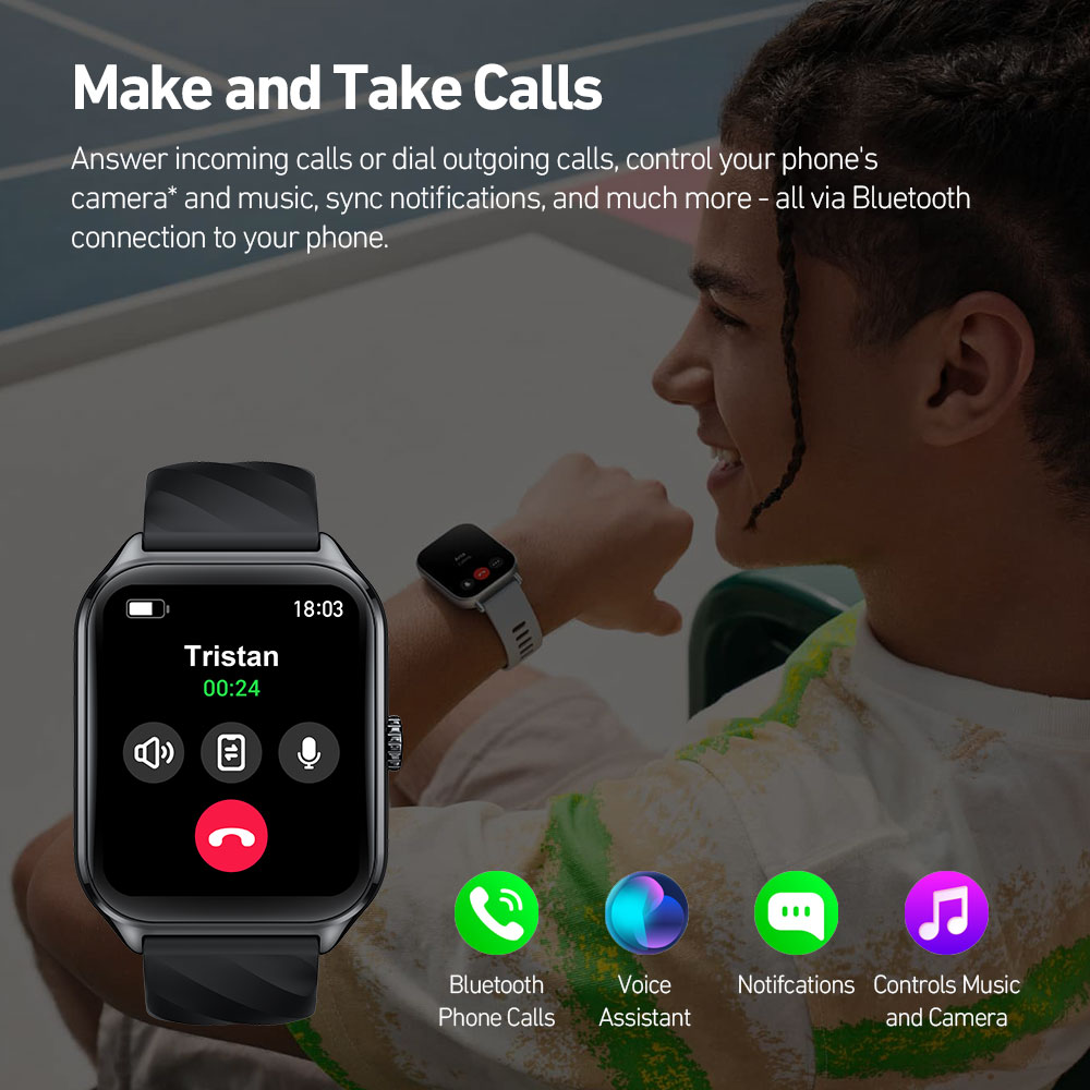 Zeblaze GTS 4 Baru dengan Pang - Smartwatch Health Watches ulasan dan harga
