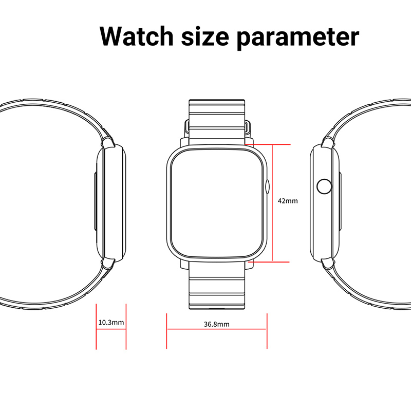 IP68 Jam Tangan Pintar Pria Ge - Smartwatch Iphone Watch For Men ulasan dan harga