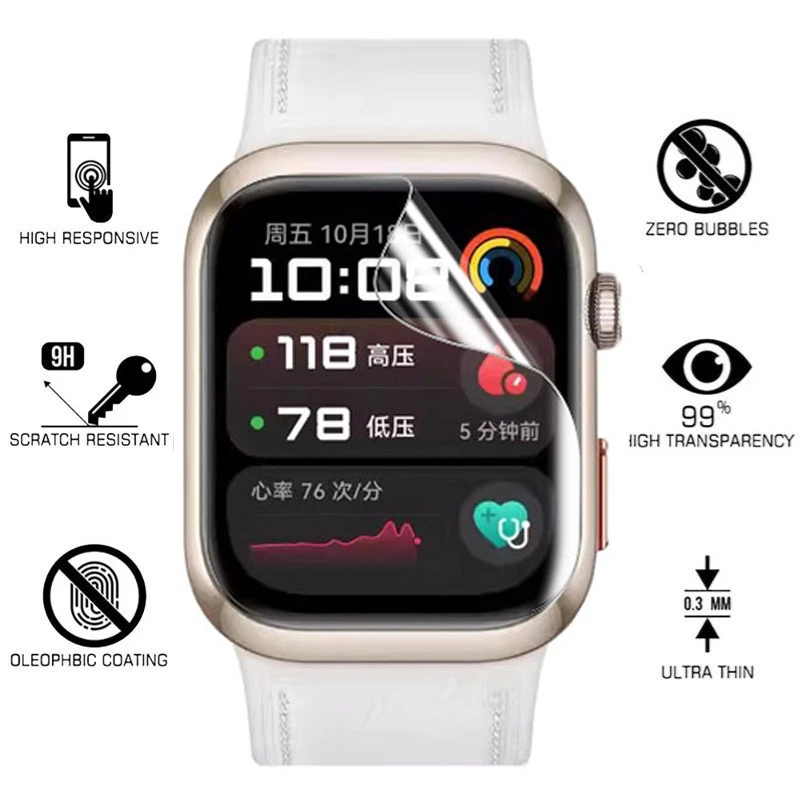Film hidrogel TPU untuk jam ta - Smartwatch Watch Huawei ulasan dan harga