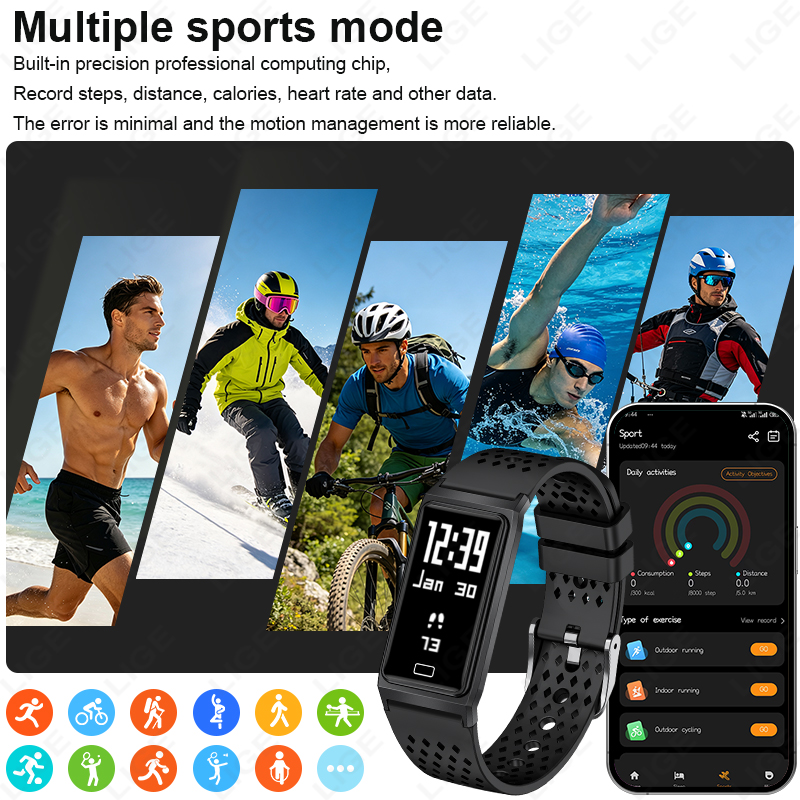 Jam Tangan Pintar Ultra-tipis  - Smartwatch Slim Watches For Men ulasan dan harga