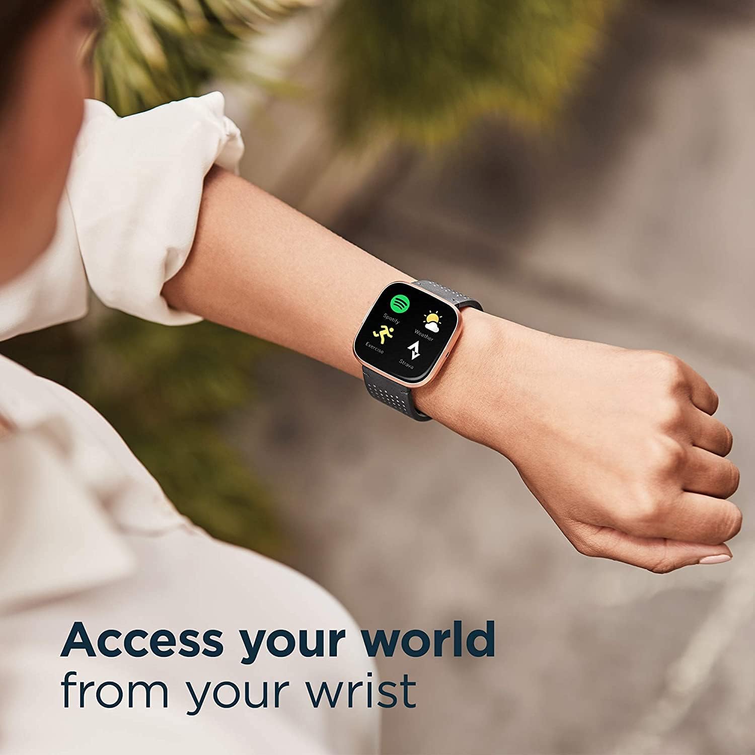 Fitbit Versa 2 jam tangan pint - Smartwatch Health Watches ulasan dan harga