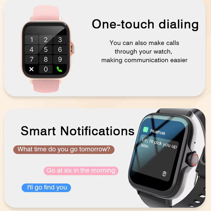 Jam Tangan Pintar Olahraga Kon - Smartwatch Iphone Watch For Men ulasan dan harga