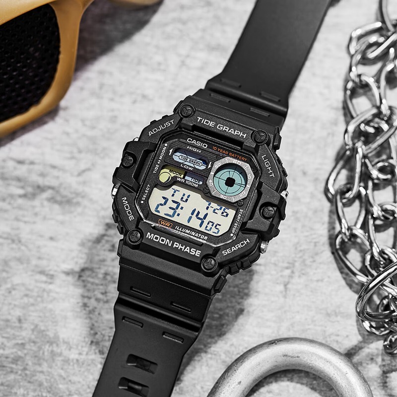 Jam Tangan Digital Seri Casio  - Vintage Digital Watch ulasan dan harga