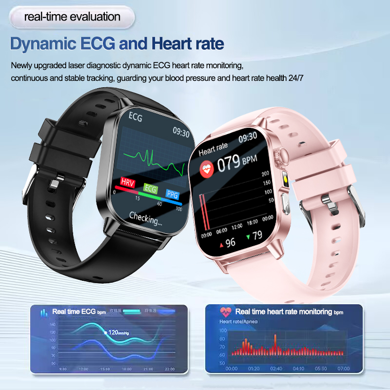 Jam Tangan Pintar Diagnosa Emo - Smartwatch Health Watches ulasan dan harga