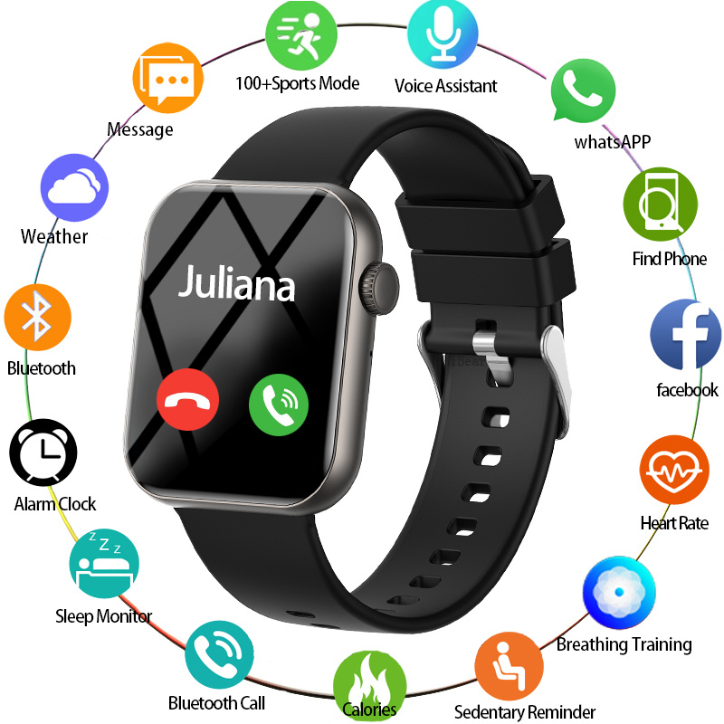 Jam Tangan Pintar Olahraga Bar - Smartwatch New Watches 2025 ulasan dan harga