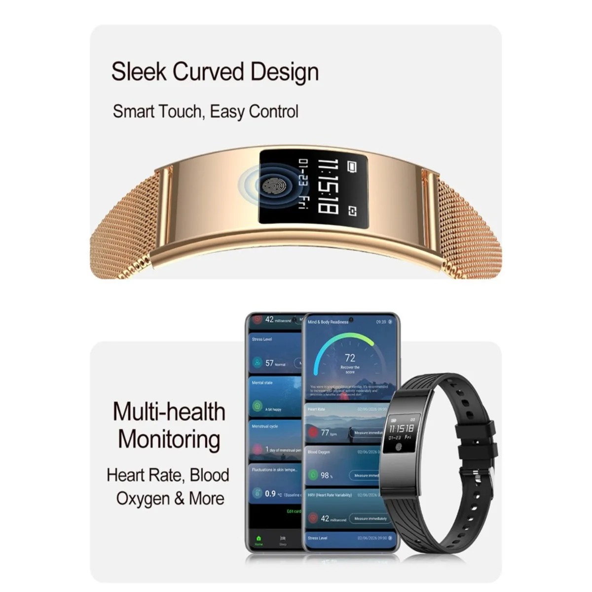 Jam Tangan Pintar Ultra-Tipis  - Smartwatch Slim Watches For Men ulasan dan harga