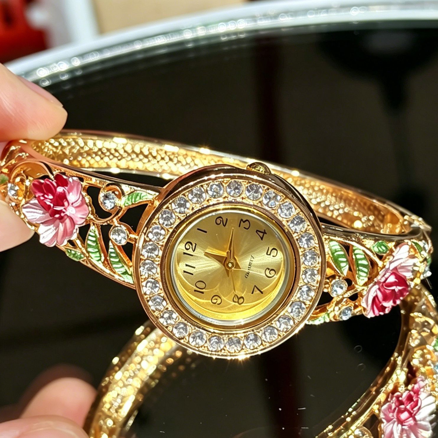 Jam Tangan Wanita Vintage Berl - Vintage Digital Watch ulasan dan harga