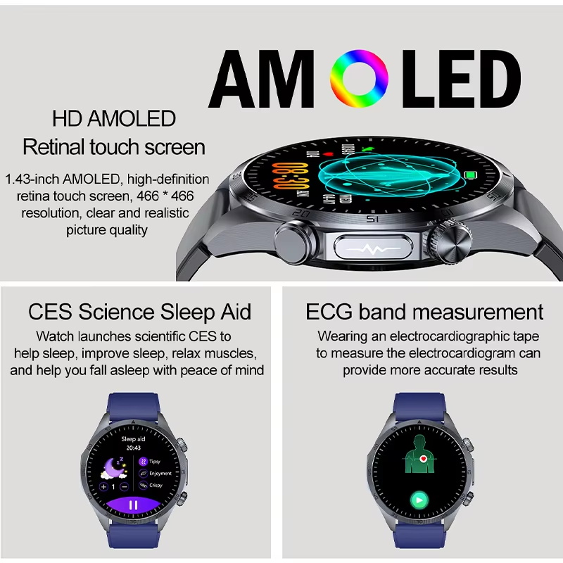 Jam Tangan Pintar Terapi Denyu - Smartwatch New Watches 2025 ulasan dan harga