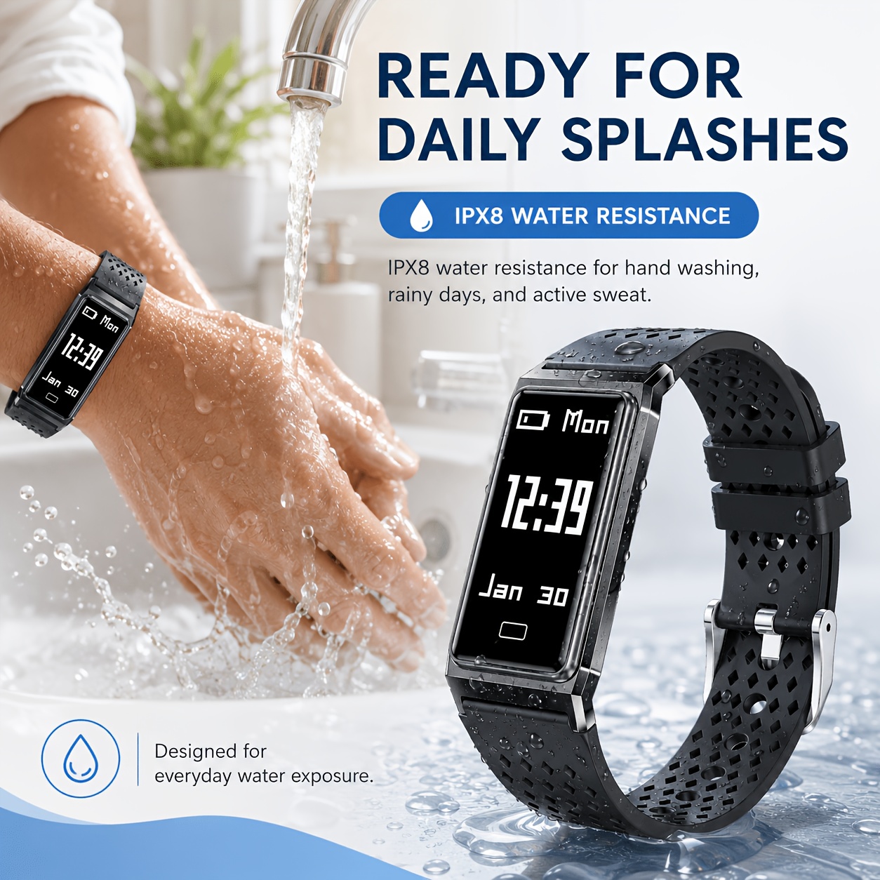 Jam Tangan Pintar Ultra-Tipis  - Smartwatch Slim Watches For Men ulasan dan harga