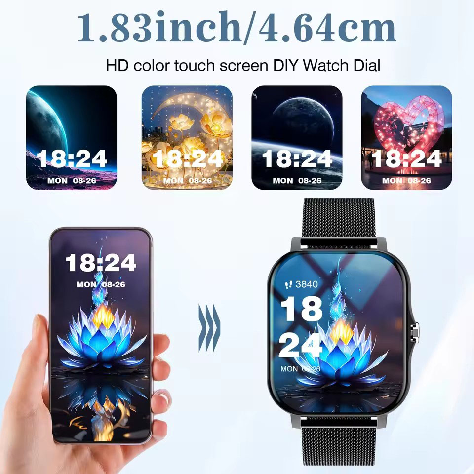 Jam Tangan Pintar Panggilan Bl - Smartwatch Health Watches ulasan dan harga