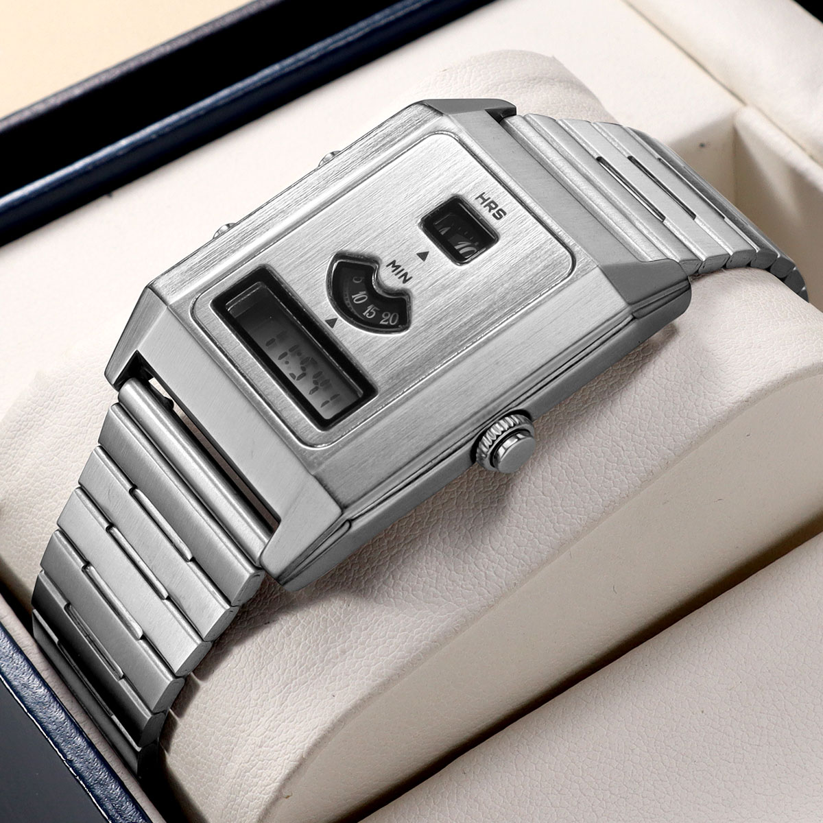 Jam Tangan Pria Gerakan Ganda  - Vintage Digital Watch ulasan dan harga