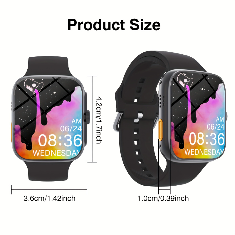 Jam Tangan Pintar, Layar HD, P - Smartwatch Iphone Watch For Men ulasan dan harga