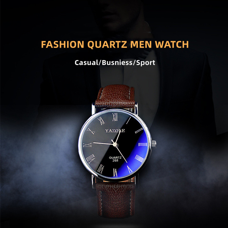 YAZOLE Jam Tangan Pria Jam Tan - Smartwatch Slim Watches For Men ulasan dan harga