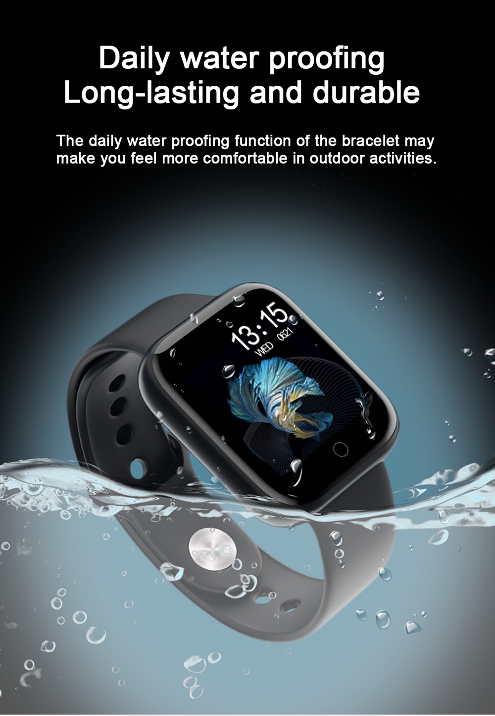 P70 P68 Jam Tangan Pintar Wani - Smartwatch Iphone Watch For Men ulasan dan harga