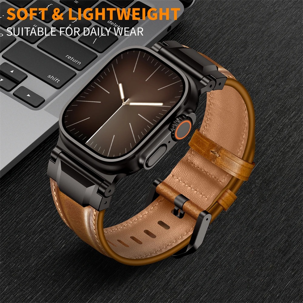 Tali Kulit Business Armor Untu - Smartwatch Slim Watches For Men ulasan dan harga