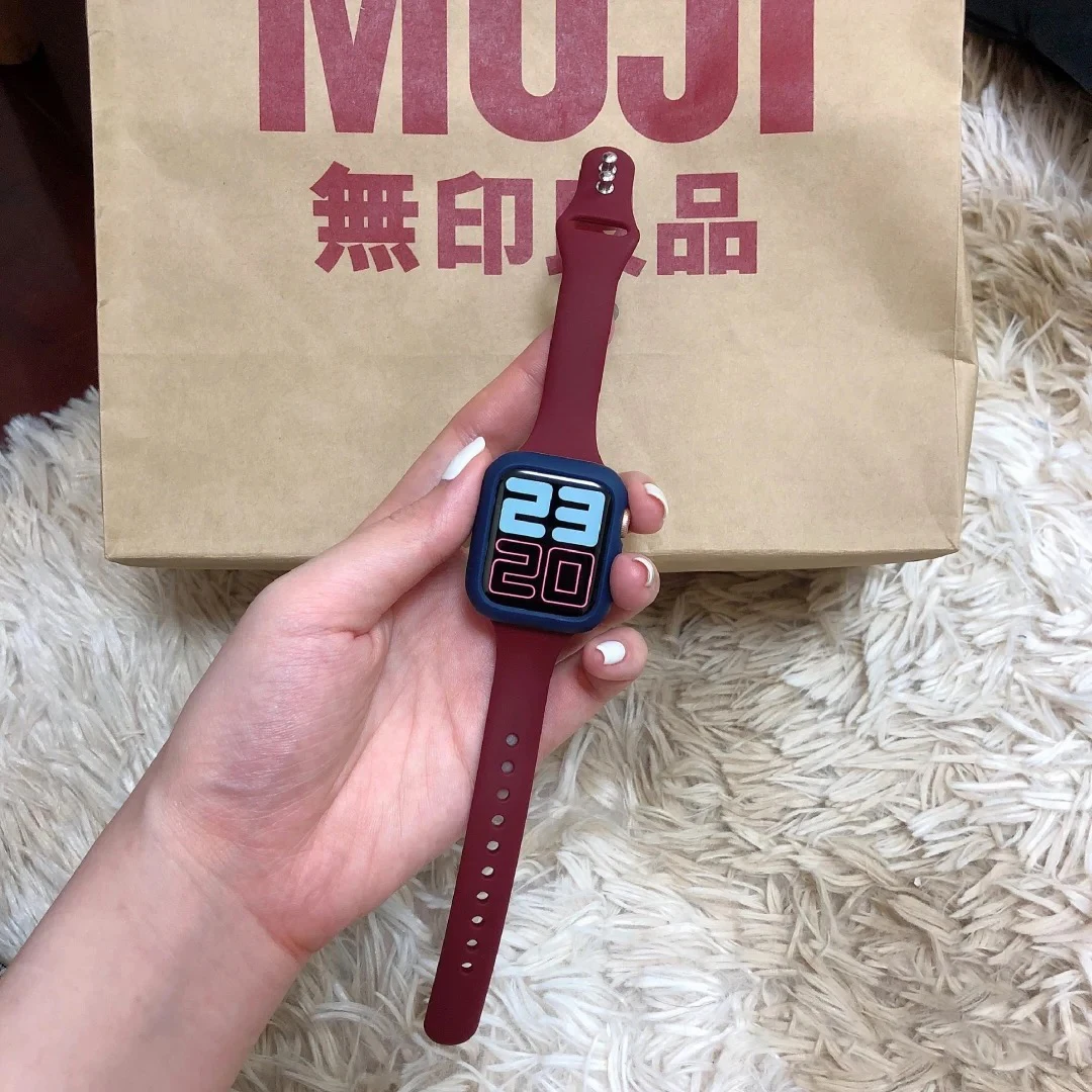 Tali silikon ramping untuk jam - Smartwatch Slim Watches For Men ulasan dan harga