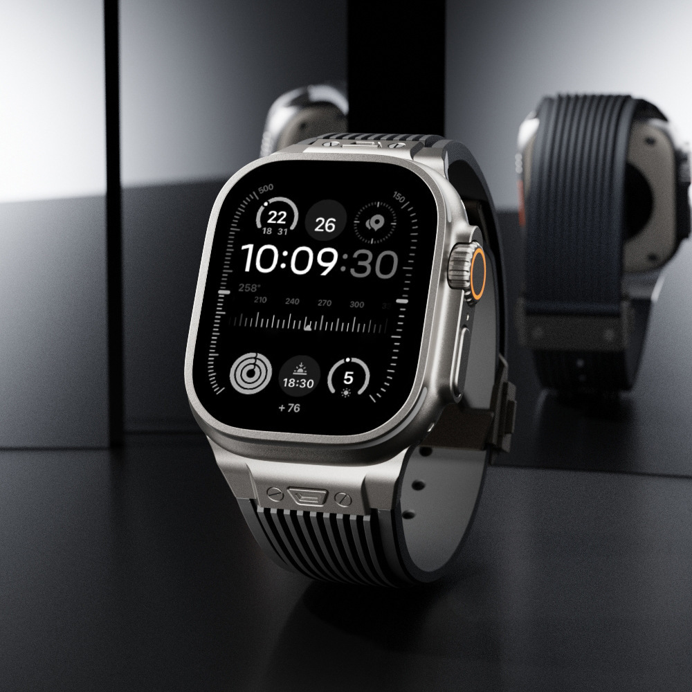 Tali Silikon untuk Apple Watch - Smartwatch Slim Watches For Men ulasan dan harga