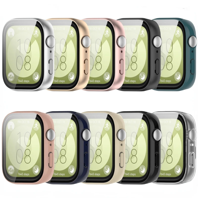 Casing PC + Kaca Antigores unt - Smartwatch Watch Huawei ulasan dan harga