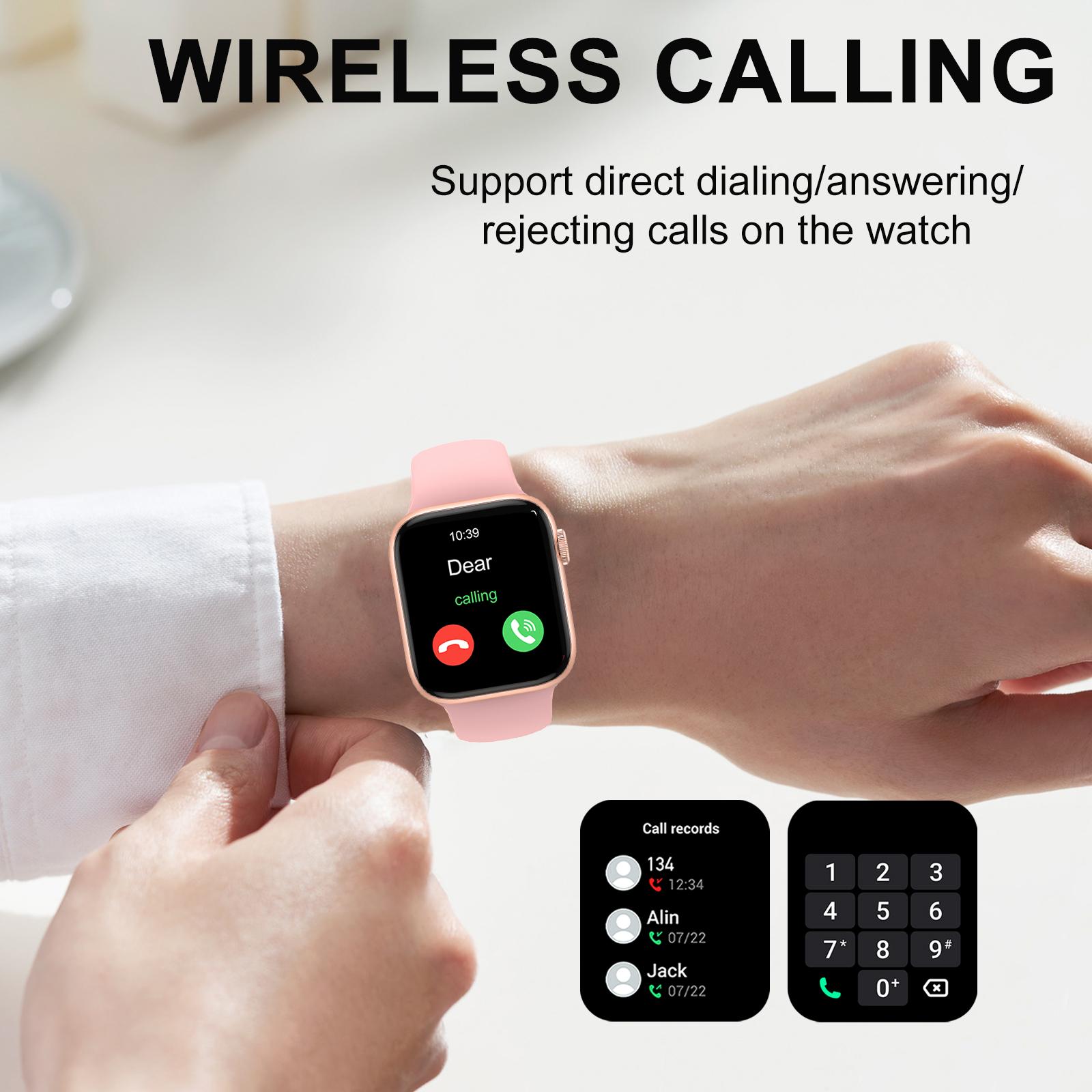Jam Tangan Pintar, Panggilan/D - Smartwatch Iphone Watch For Men ulasan dan harga