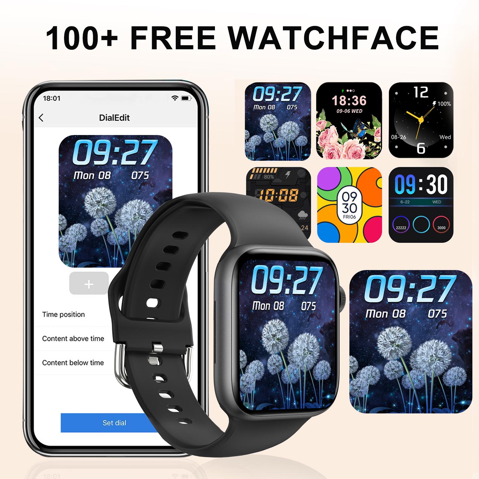 Jam Tangan Pintar, Panggilan/D - Smartwatch Iphone Watch For Men ulasan dan harga