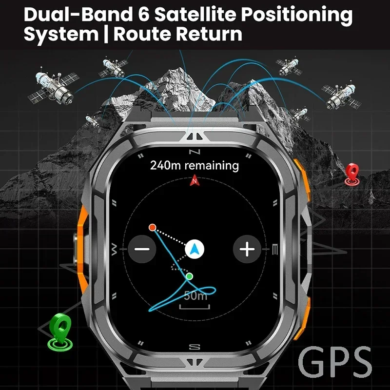 Jam Tangan Pintar AMOLED Mewah - Smartwatch Health Watches ulasan dan harga
