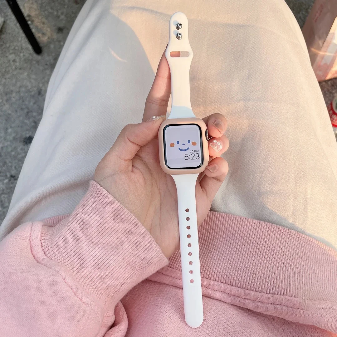 Tali Silikon Ramping untuk Tal - Smartwatch Slim Watches For Men ulasan dan harga