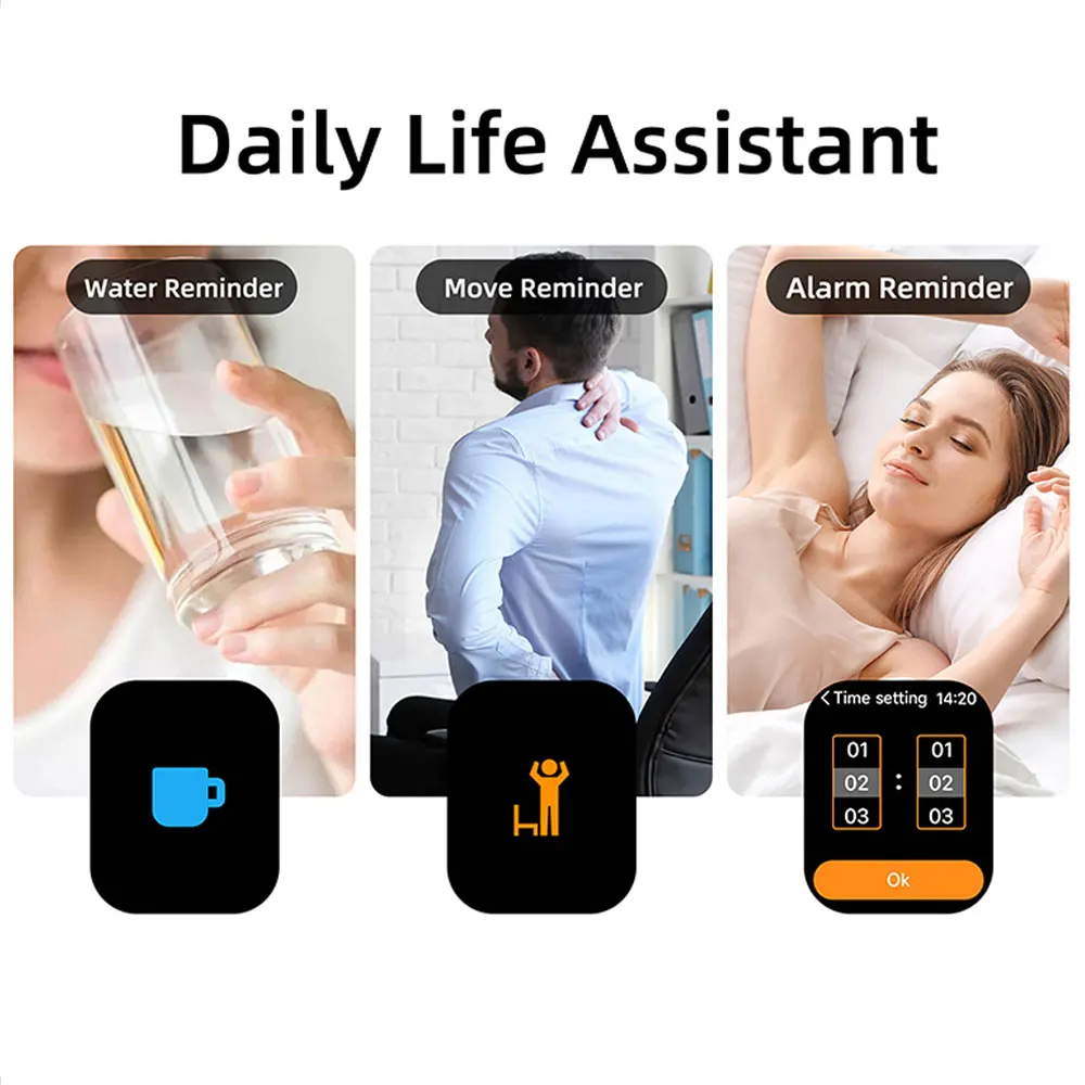 Jam Tangan Pintar Baru 2026, P - Smartwatch Iphone Watch For Men ulasan dan harga