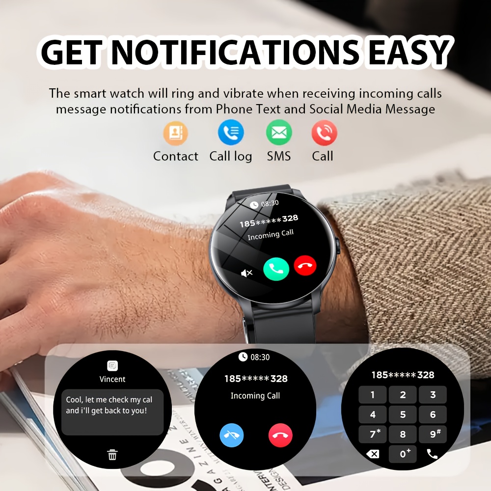 LAXASFIT Jam Tangan Pintar Out - Smartwatch New Watches 2025 ulasan dan harga